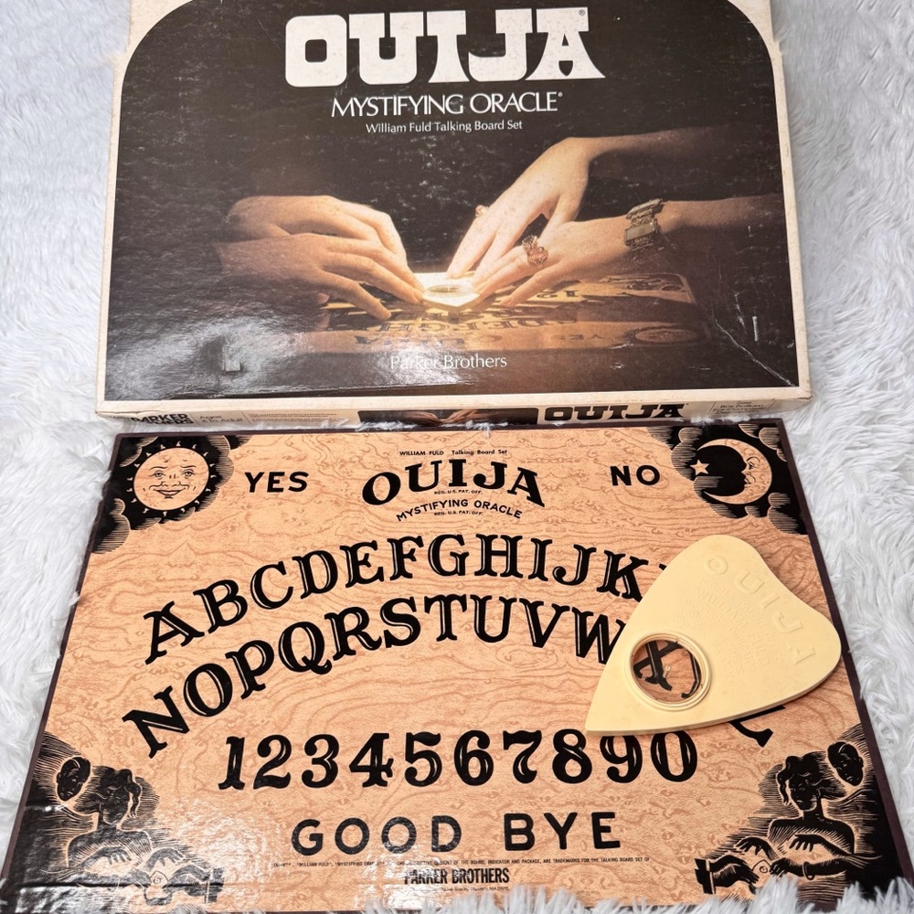Vintage 1970’s Ouija  Mystifying Oracle Board Game